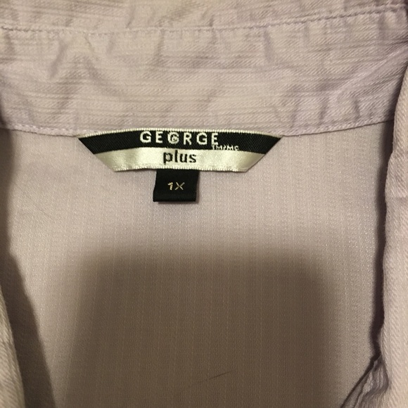 George Lavender button down shirt - Picture 2 of 4